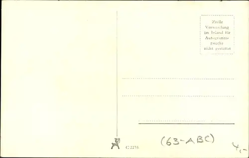 Ak Schauspielerin Kristina Söderbaum, Portrait, Ufa Film