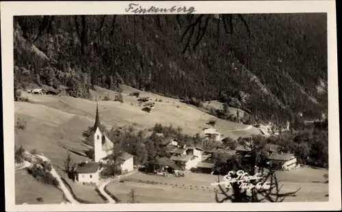 Ak Finkenberg in Tirol, Panorama vom Ort