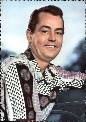 Ak Schauspieler Alan Ladd, Portrait