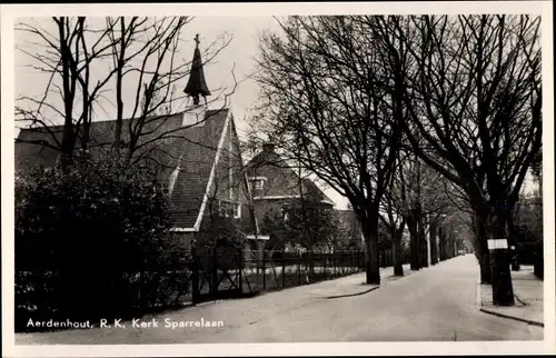 Ak Aerdenhout Nordholland, R K Kerk Sparrelaan