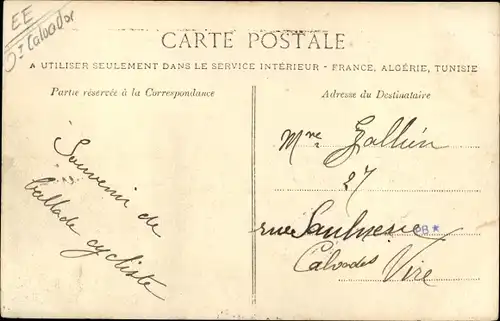 Ak La Graverie Calvados, Vue Generale