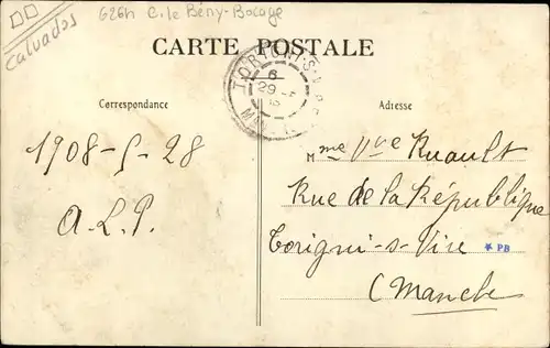 Ak La Graverie Calvados, L'Eglise