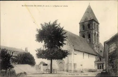 Ak Saint Georges du Bois Maine et Loire, L'Eglise