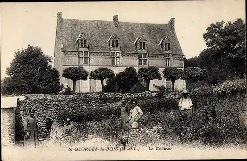 Ak Saint Georges du Bois Maine et Loire, Le Chateau