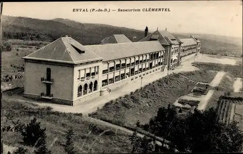 Ak Enval Puy de Dôme, Sanatorium Clementel