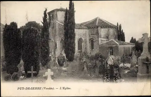 Ak Puy de Serre Vendée, L'Eglise