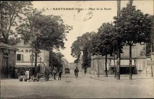 Ak Nanterre Hauts de Seine, Place de la Boule