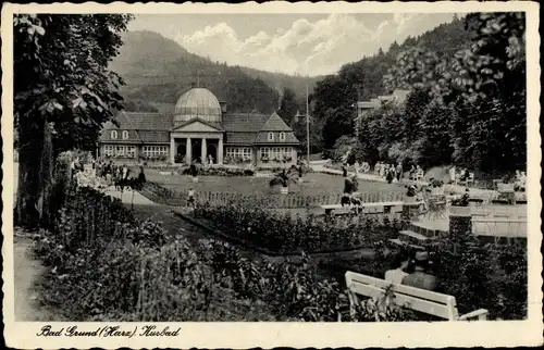 Ak Bad Grund im Harz, Kurbad