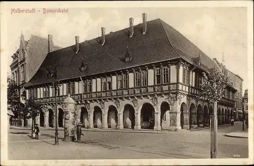 Ak Halberstadt in Sachsen Anhalt, Domprobstei