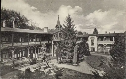 Ak Nöschenrode Wernigerode am Harz, Harzfriede, Christl. Erholungsheim