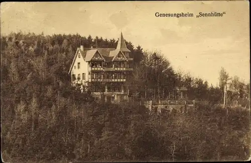 Ak Wernigerode am Harz, Genesungsheim Sennhütte