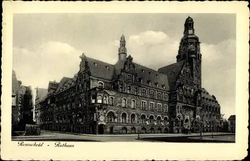 Ak Remscheid Westfalen, Rathaus