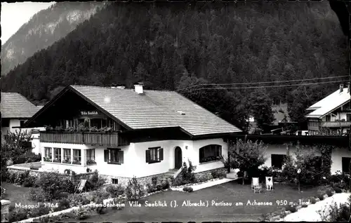 Ak Pertisau Eben am Achensee in Tirol, Fremdenheim Villa Seeblick