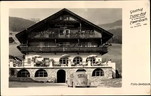 Ak Lanersbach Tux im Zillertal in Tirol, Gasthof Tuxer-Hof