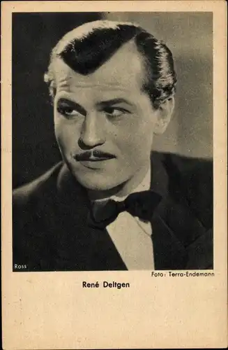 Ak Schauspieler Rene Deltgen, Portrait