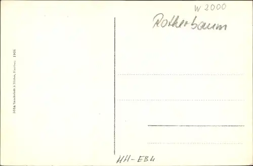 Ak Hamburg Eimsbüttel Rotherbaum, Moorweidenstraße