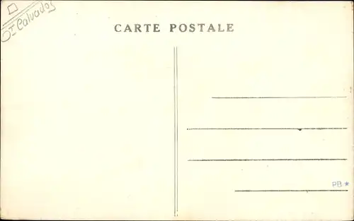 Ak Argences Calvados, Route de Troarn et Coteau des Vignes