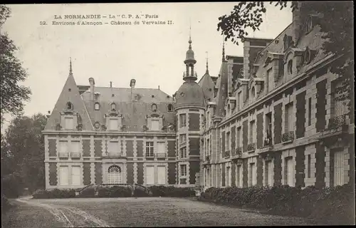 Ak Condé sur Sarthe Orne, Château de Vervaine II