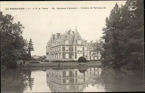 Ak Condé sur Sarthe Orne, Château de Vervaine II