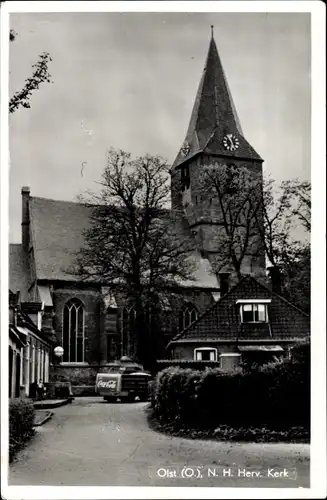 Ak Olst Wijhe Overijssel, N. Ned. Herv. Kerk