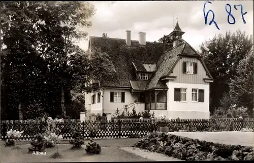 Ak Riederau Dießen am Ammersee im Kreis Landsberg am Lech, Genesungsheim, Altbau