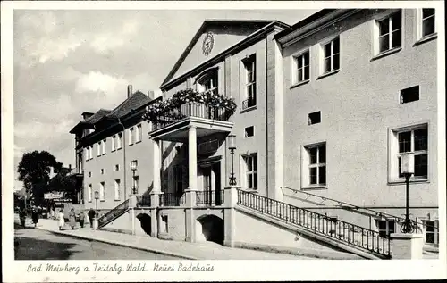 Ak Horn Bad Meinberg im Kreis Lippe, Seitenblick auf Neues Badehaus