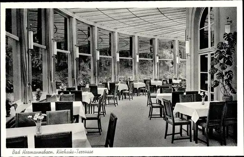 Ak Bad Driburg Nordrhein Westfalen, Bad Herrmannsborn, Kurhaus Terrasse