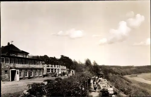 Ak Rengershausen Frankenberg an der Eder, Gasthaus Felsengarten, Bes. Wilhelm Thöne