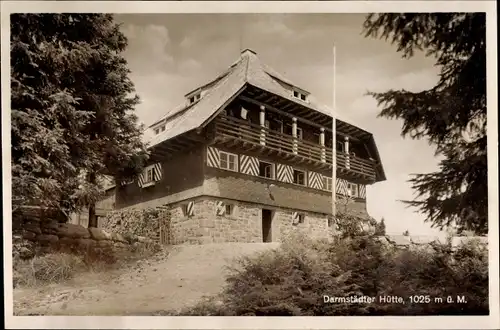 Ak Ottenhöfen im Schwarzwald, Darmstädter Hütte