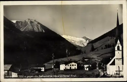 Ak Lanersbach Tux im Zillertal in Tirol, Gegen die Gefrornerne Wand