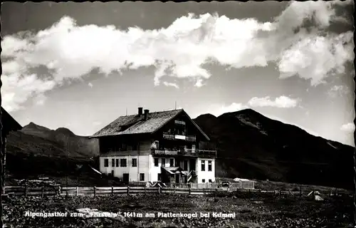 Ak Krimml in Salzburg, Alpengasthof zum Filzstein am Plattenkogel
