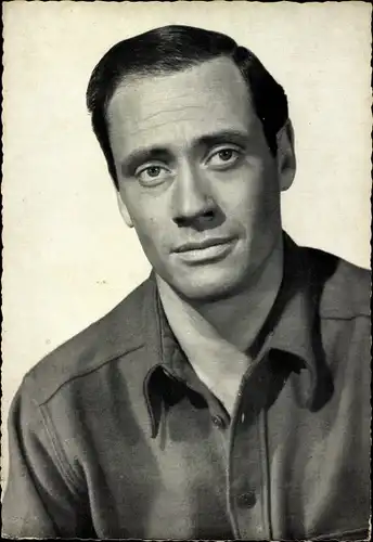 Ak Schauspieler Mel Ferrer, Portrait