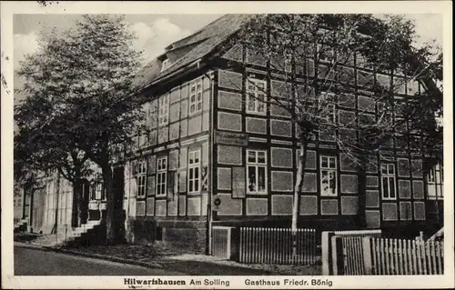 Ak Hilwartshausen Dassel am Solling, Gasthaus