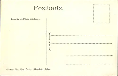 Ak Wrocław Breslau Schlesien, Bauernsaal im Schweidnitzer Keller, Gasthaus, Innenansicht