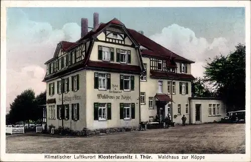 Ak Bad Klosterlausnitz in Thüringen, Hotel und Restaurant Waldhaus zur Köppe