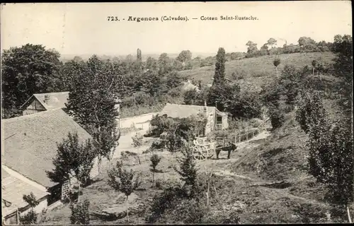 Ak Argences Calvados, Coteau Saint Eustache