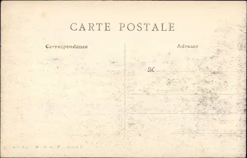 Ak Davenescourt Somme, Château, Schloss, Vorderansicht