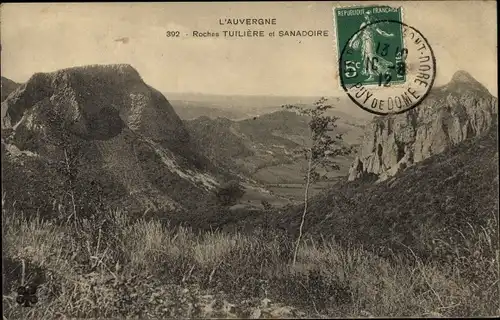 Ak Orcival Puy de Dôme, Roches Tuiliere et Sanadoire