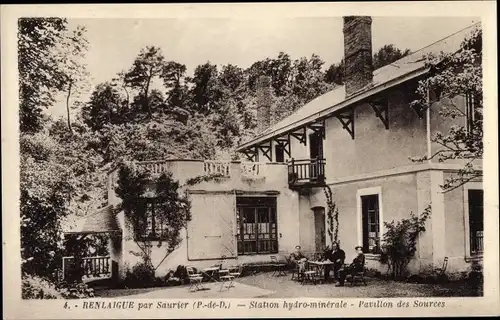 Ak Renlaigue Puy de Dôme, Station hydro minerale, Pavillon des Sources
