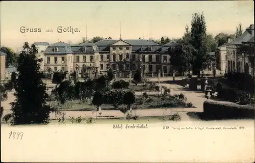 Ak Gotha in Thüringen, Schloss Friedrichsthal