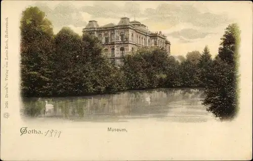Ak Gotha in Thüringen, Museum