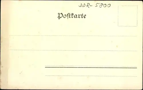 Ak Gotha in Thüringen, Englische Kirche im Winter