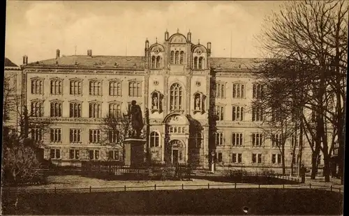 Ak Rostock in Mecklenburg Vorpommern, Blick auf die Universität