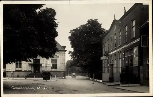 Ak Markelo Overijssel, Gemeentehuis