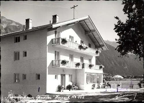 Ak Hippach Schwendberg in Tirol, Fremdenheim Fiedler