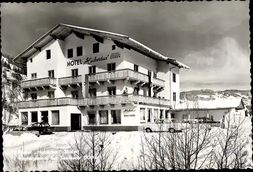 Ak Saalbach Hinterglemm in Salzburg, Hotel Hubertus