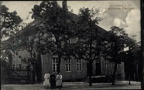 Ak Liebenburg am Harz, Katholisches Pfarrhaus