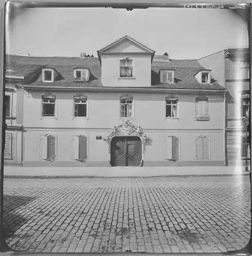 Foto Potsdam, 1912, Albrecht Meydenbauer, Schockstr. 3, Fassade von Osten, Photogrammetrie