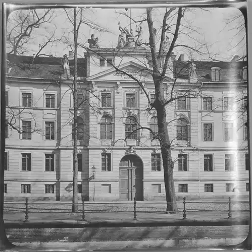 Foto Potsdam, 1912, Albrecht Meydenbauer, An der Gewehrfabrik 4, Eingangsgebäude, Photogrammetrie