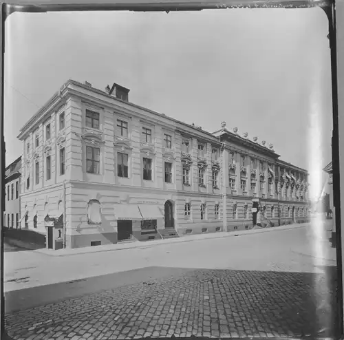 Foto Potsdam, 1912, Albrecht Meydenbauer, Zigarrenladen, Berliner Straße 4-5, Photogrammetrie
